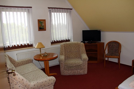 Doppelzimmer im Landhotel Biberburg